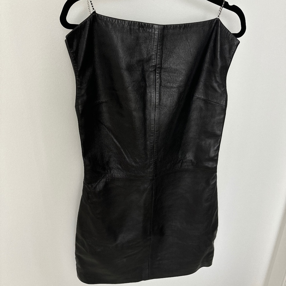 Versus Versace | Dresses | Vintage Versus Gianni Versace Leather Dress |  Poshmark